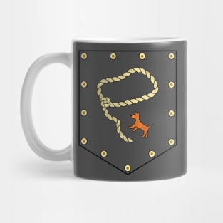 Bib Shirt Trompe L'oeil Mug